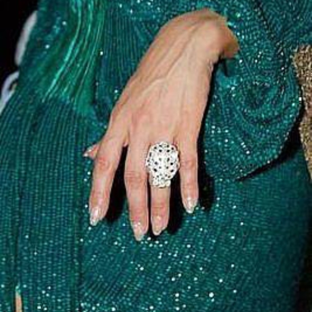 LAST ONE! FLASH SALE! Silver Panther Cheetah Ring - Picture 2 of 8